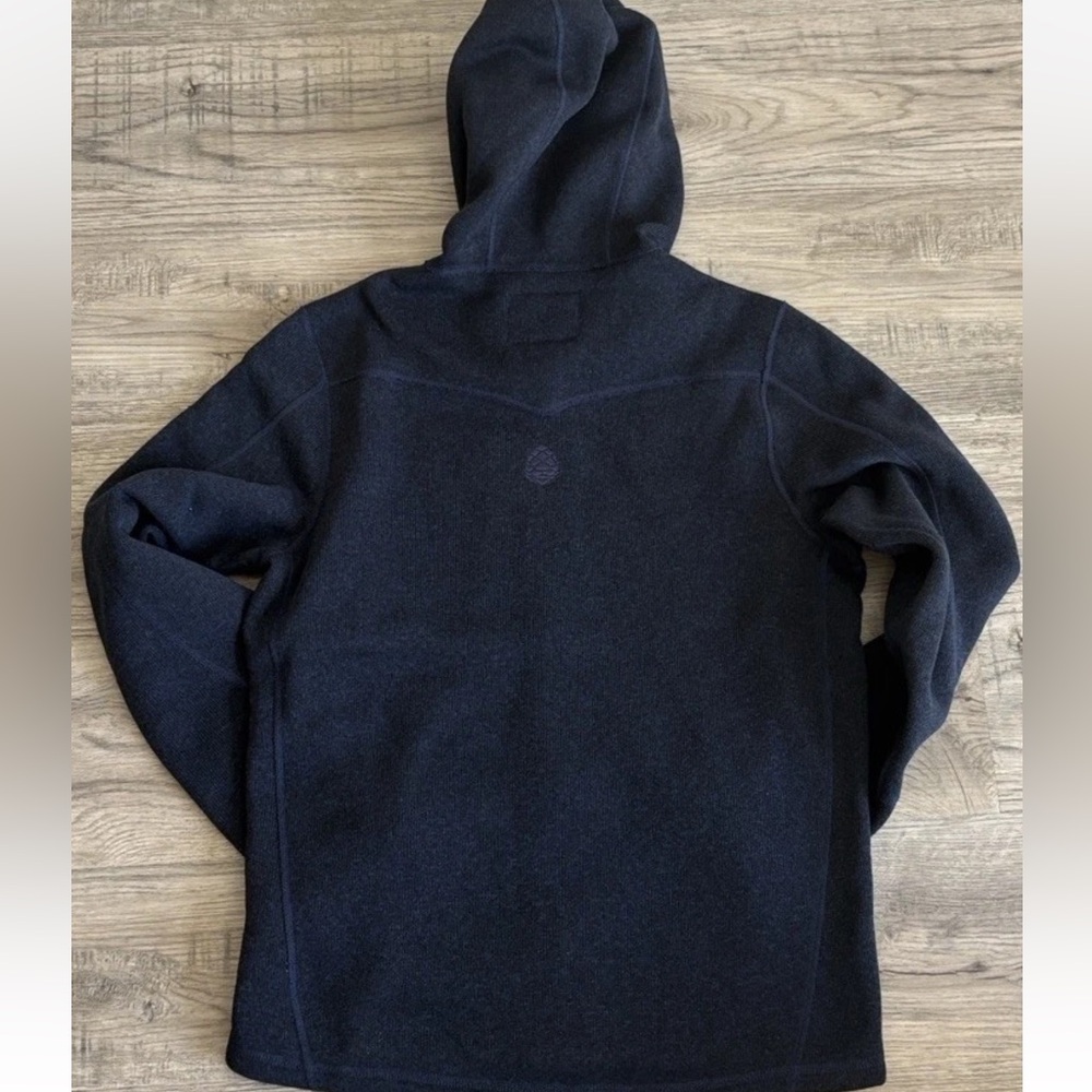Stio Wilcox fleece hoodie mountain shadow heather men’s Size Small NWT - Picture 5 of 8